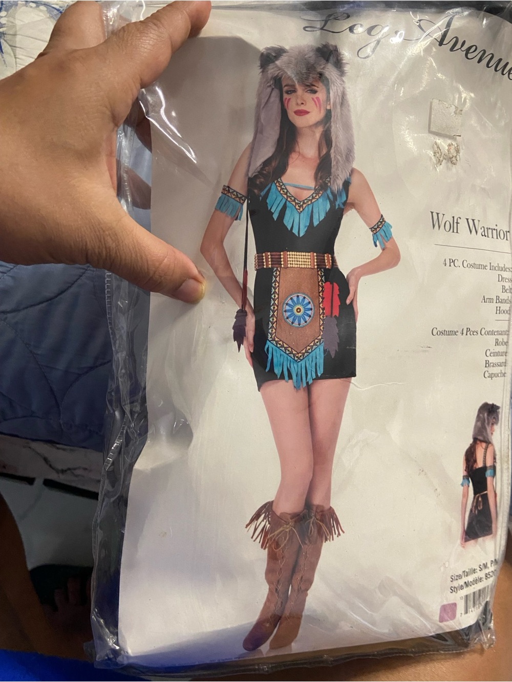 LEG AVENUE Dress-Up WOLF WARRIOR Halloween Costume